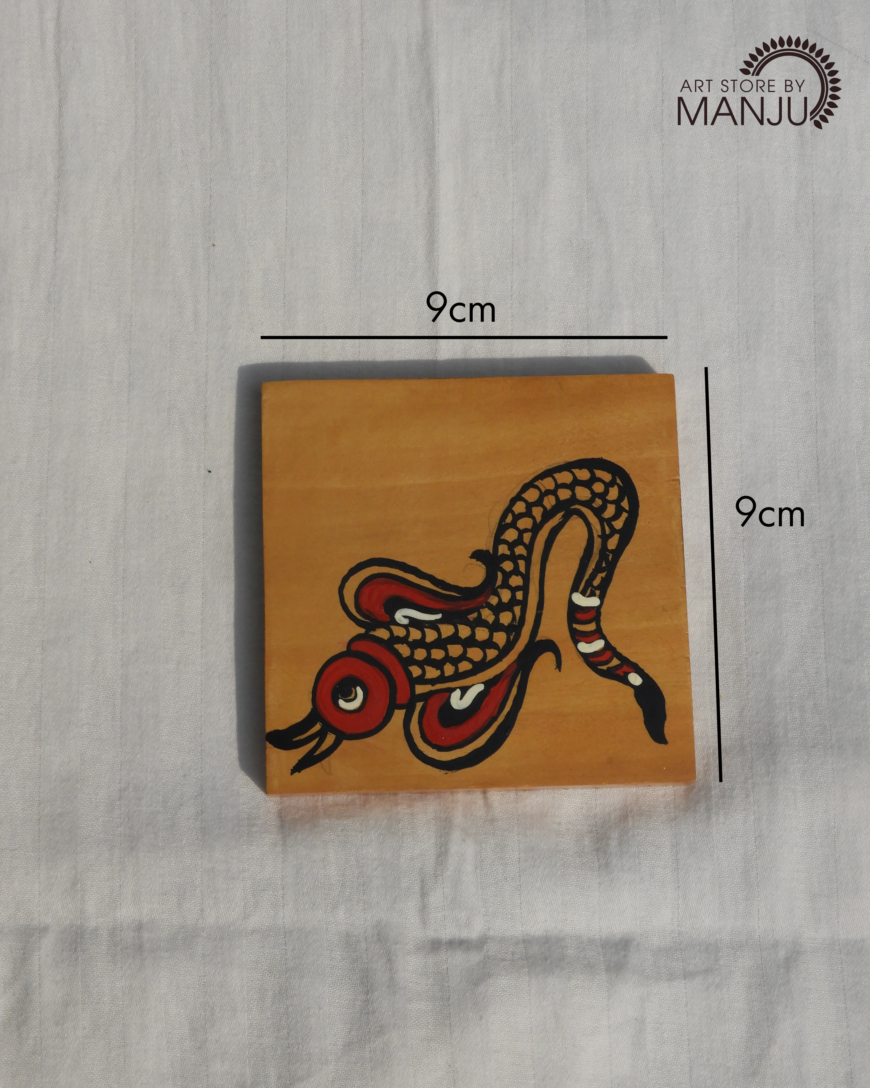 Mata ni Pachedi Wooden Coasters