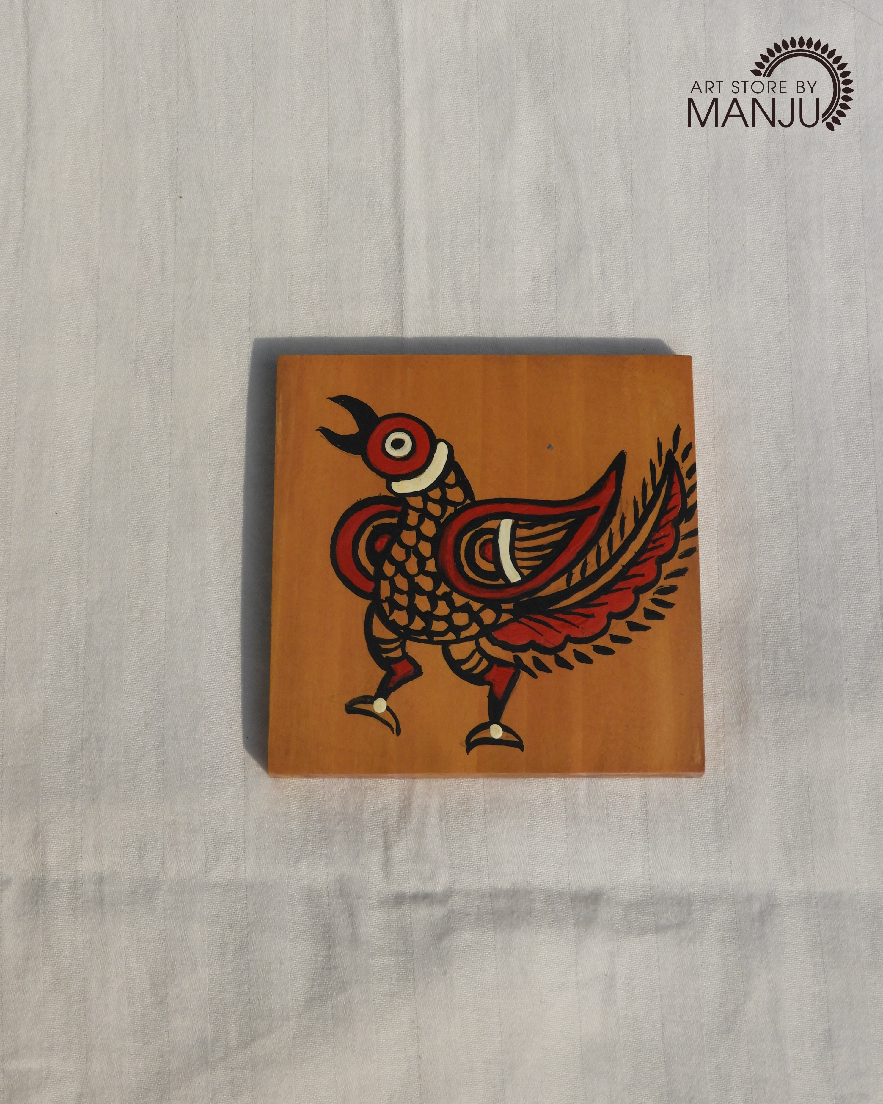 Mata ni Pachedi Wooden Coasters