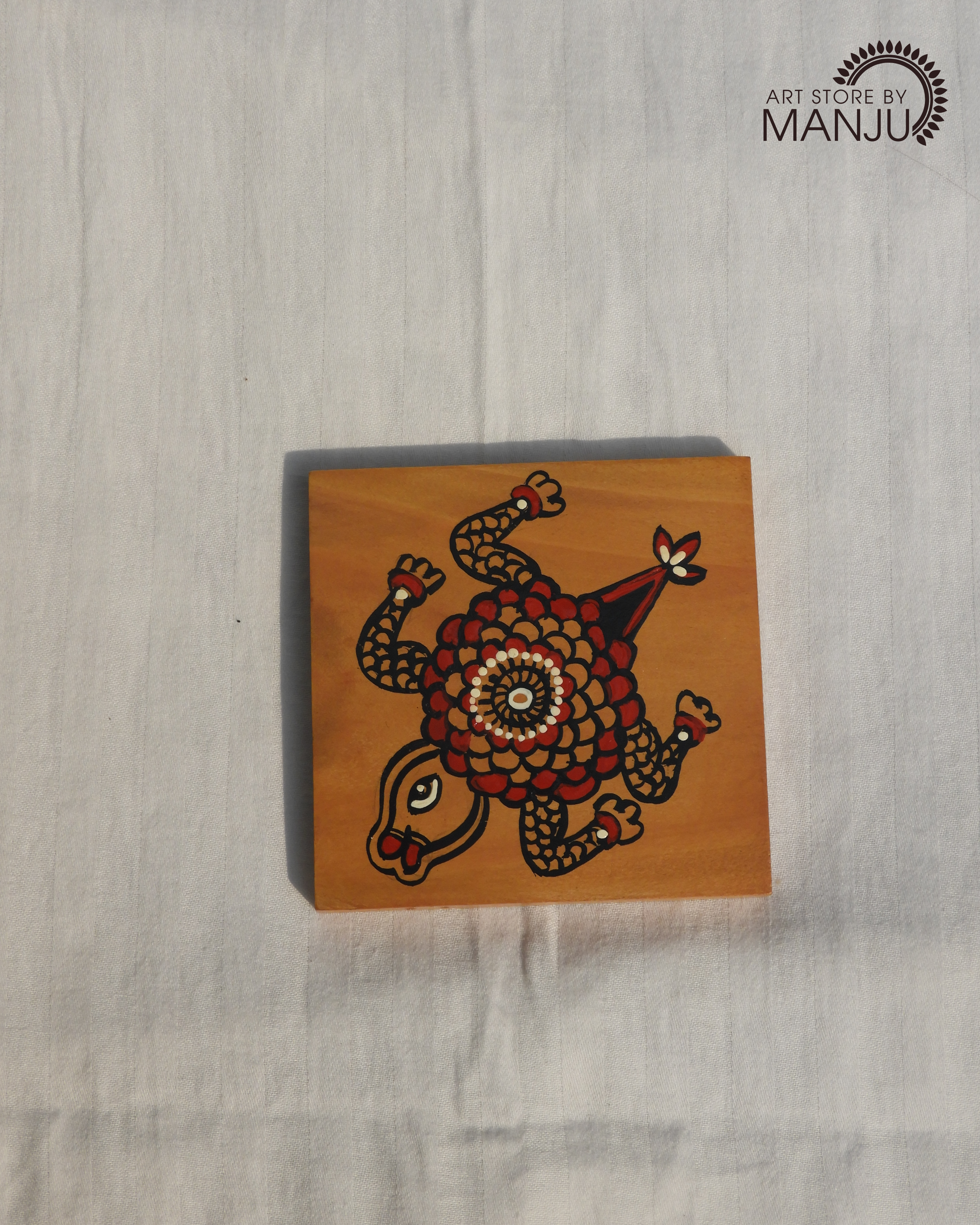 Mata ni Pachedi Wooden Coasters