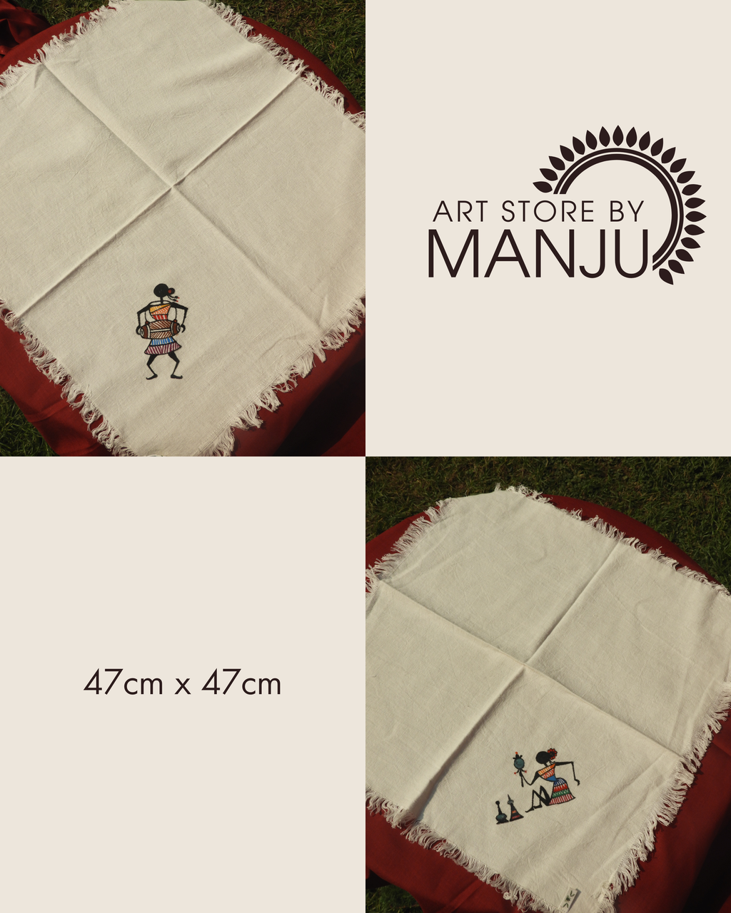 Worli Cloth Napkins (Set of 2)