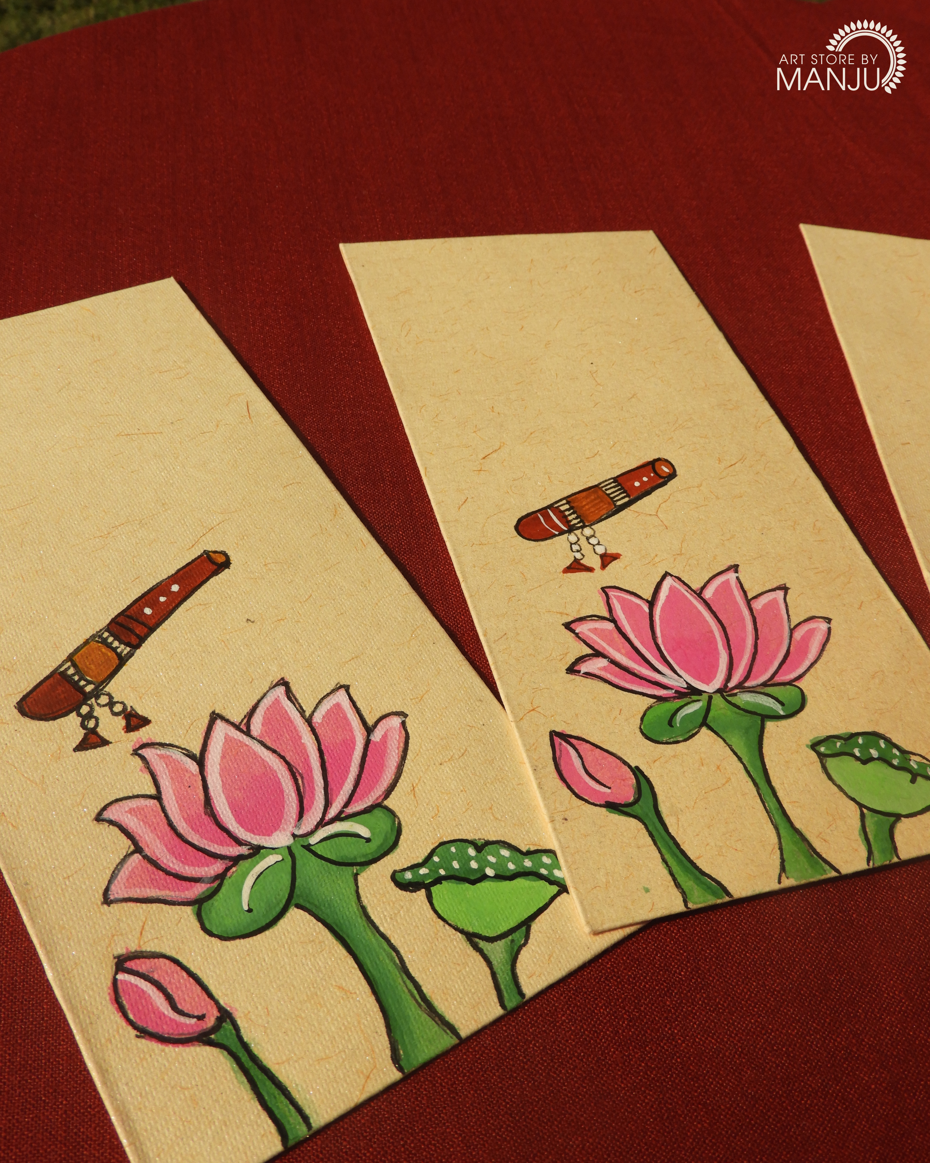 Pichwai Handmade Paper Envelopes