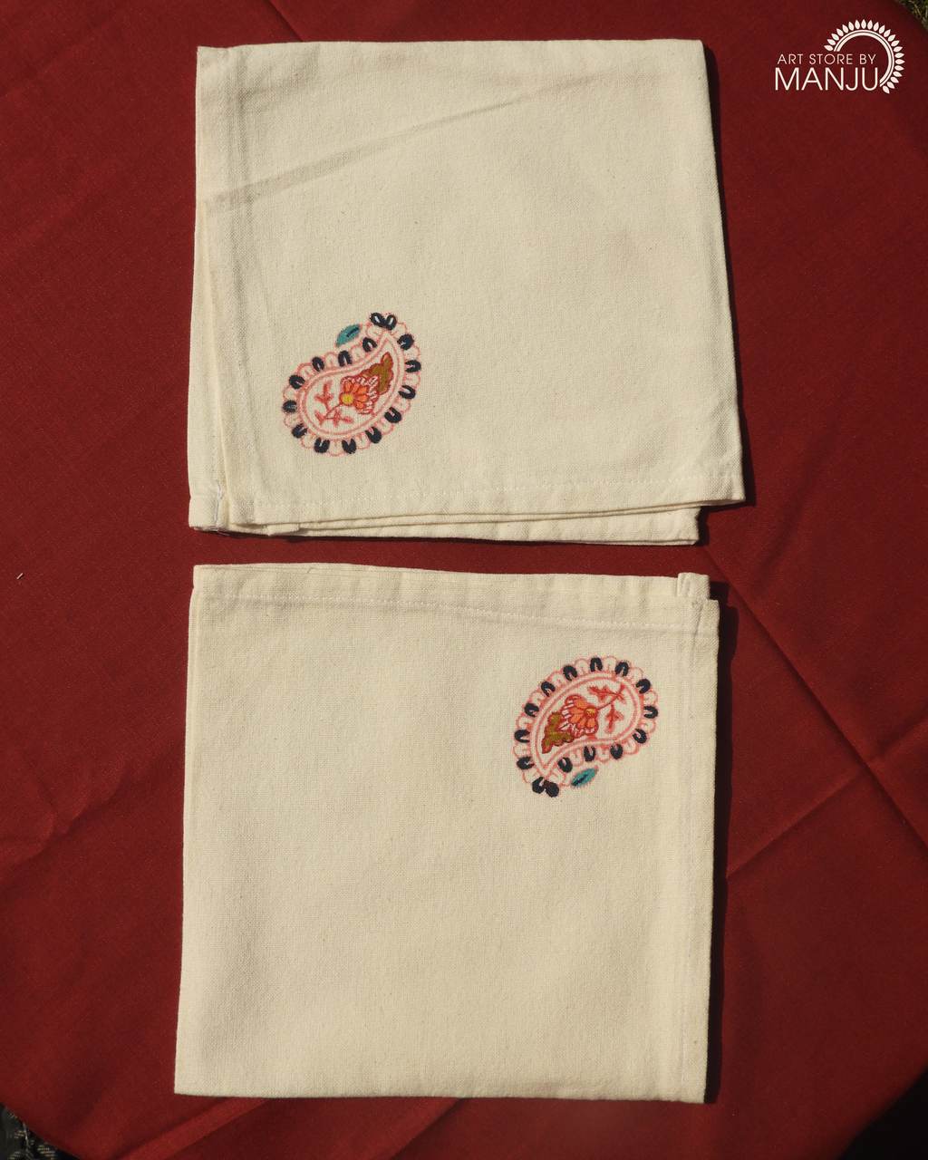Block Printed Cloth Napkins (Set of 2)