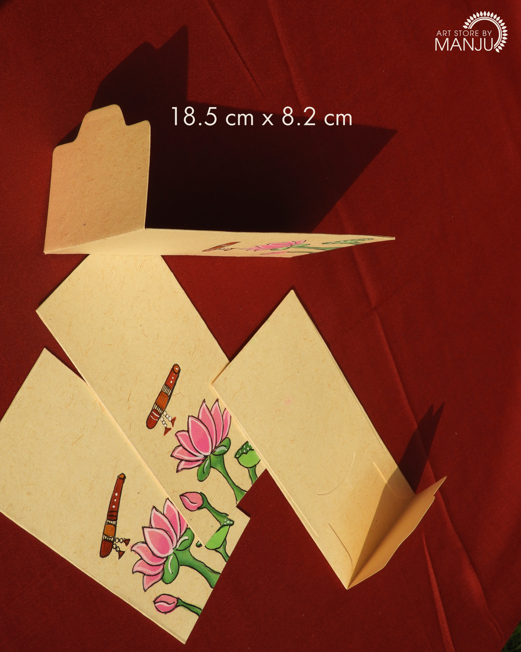 Pichwai Handmade Paper Envelopes