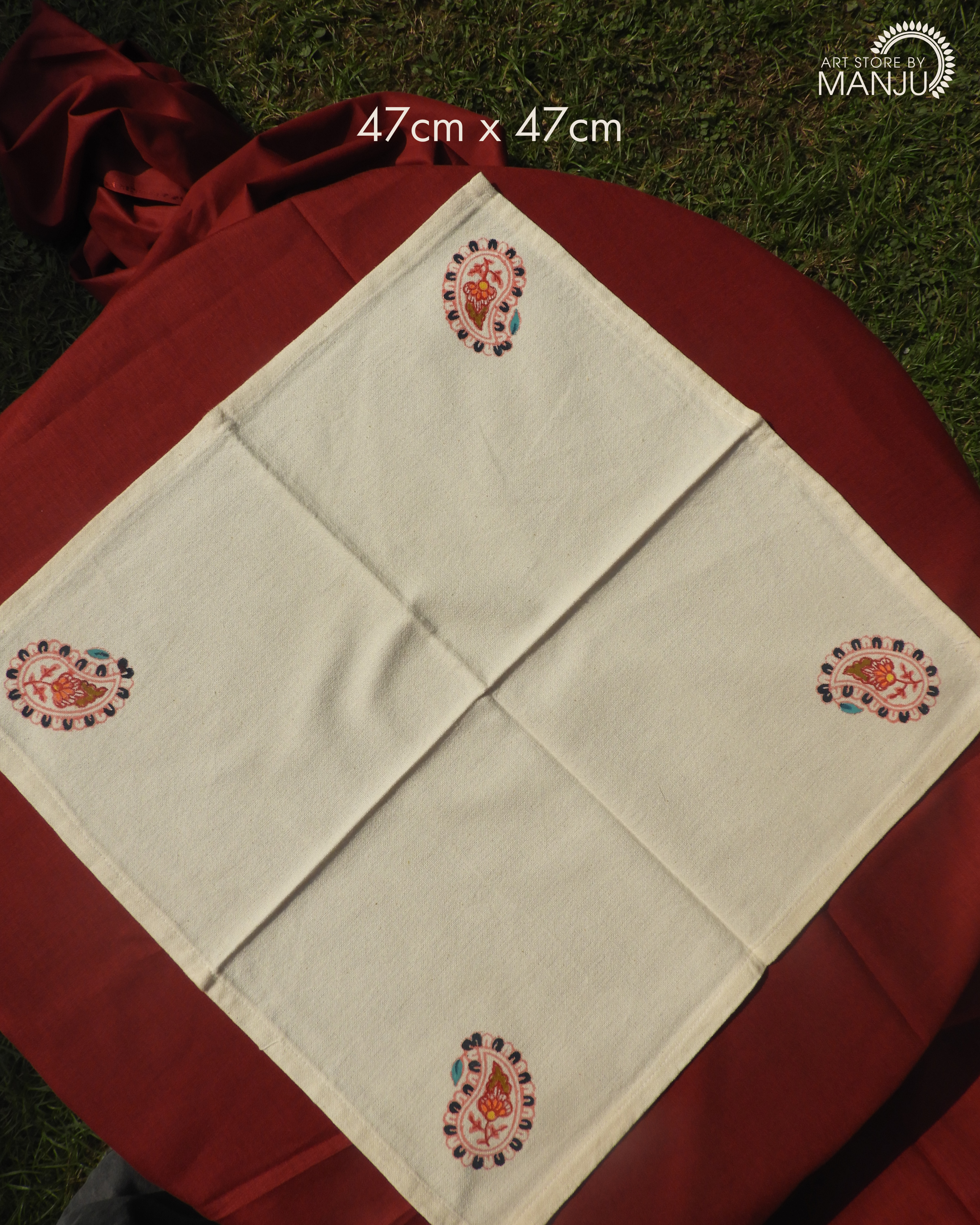 Block Printed Cloth Napkins (Set of 2)