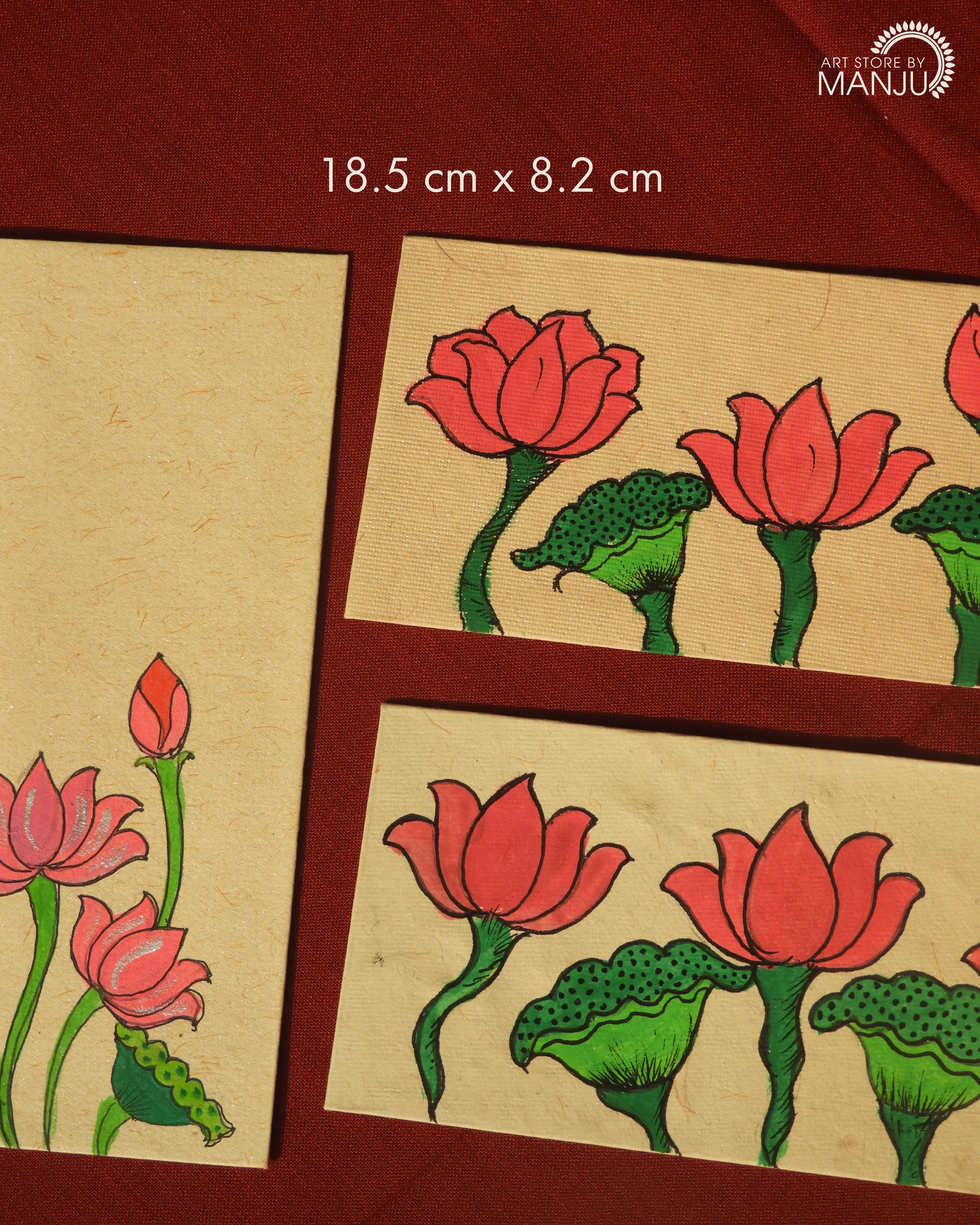 Pichwai Handmade Paper Envelopes