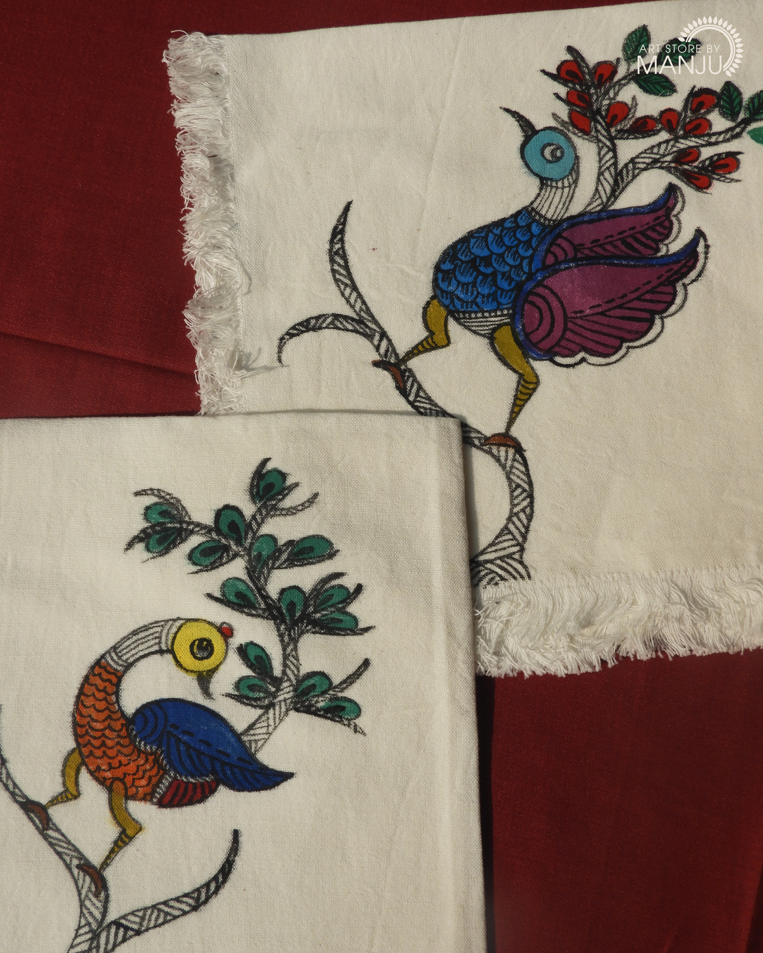 Gond Cloth Napkins (Set of 2)