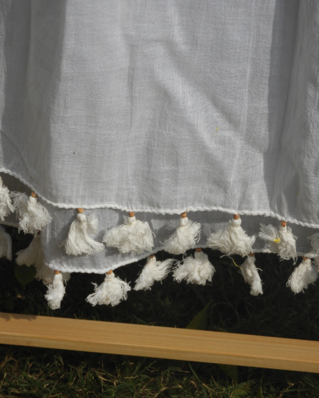 Pattachitra Flower Mandala Cotton Dupatta