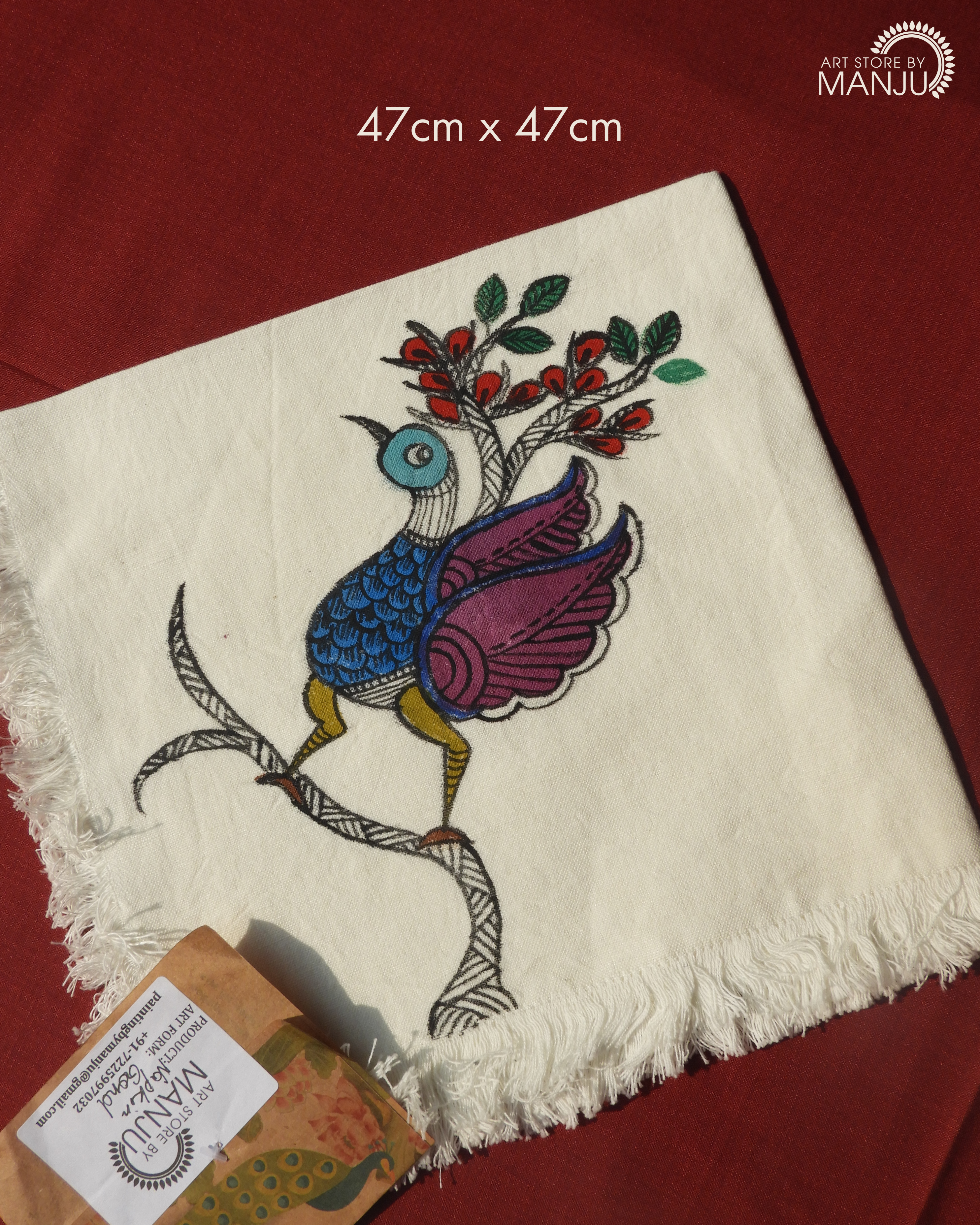 Gond Cloth Napkins (Set of 2)