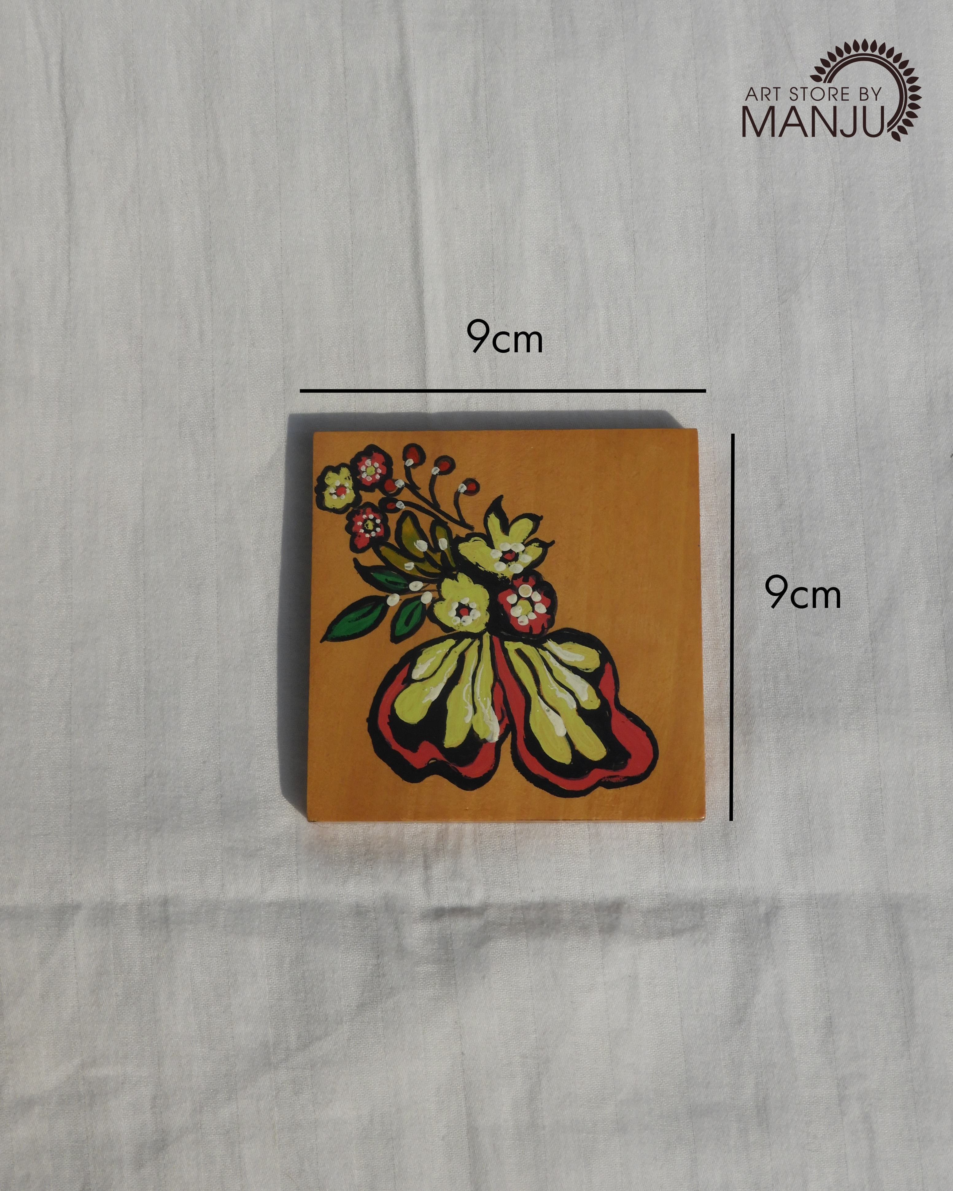 Artistic Wooden Coasters