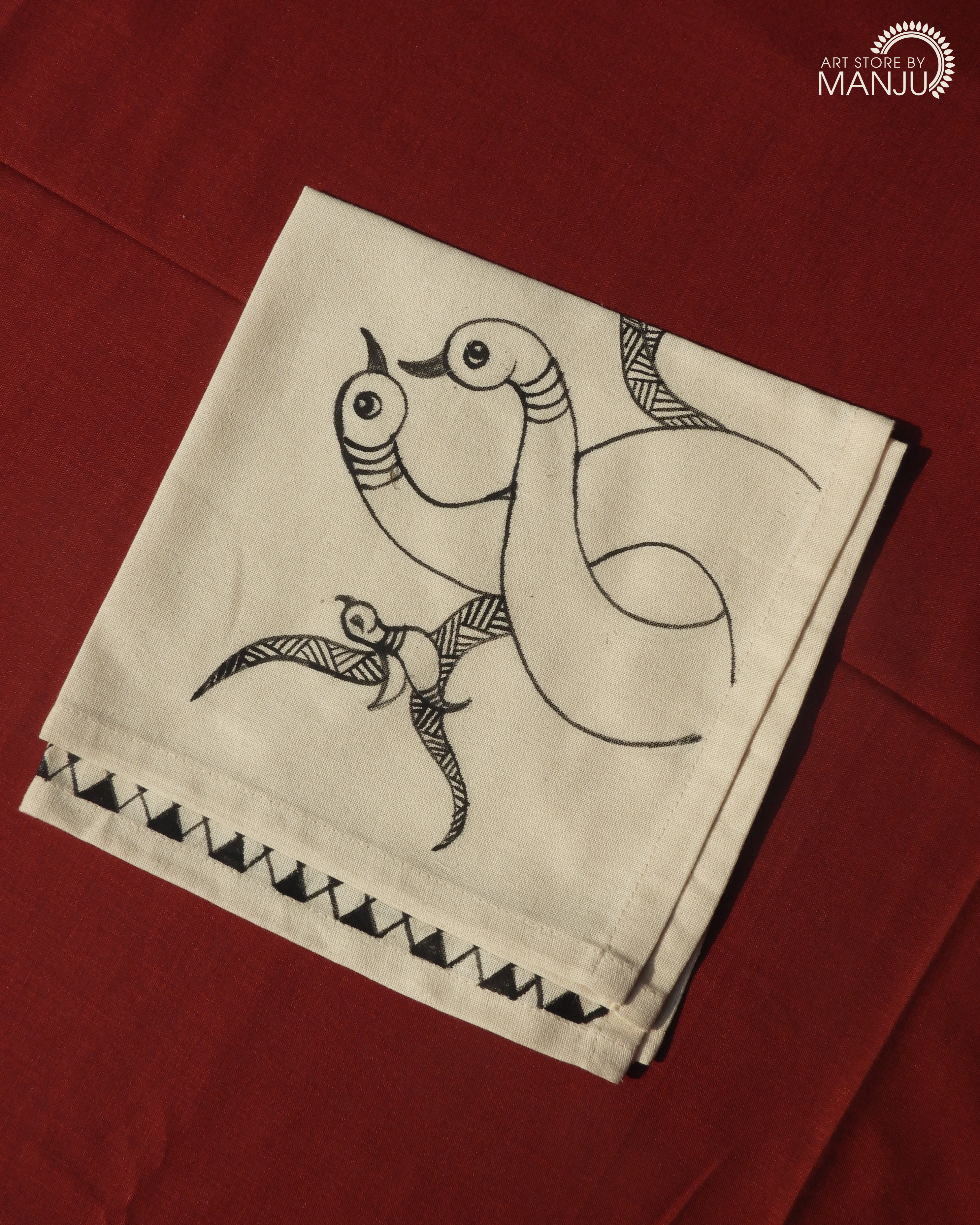 Gond Cloth Napkins (Set of 2)