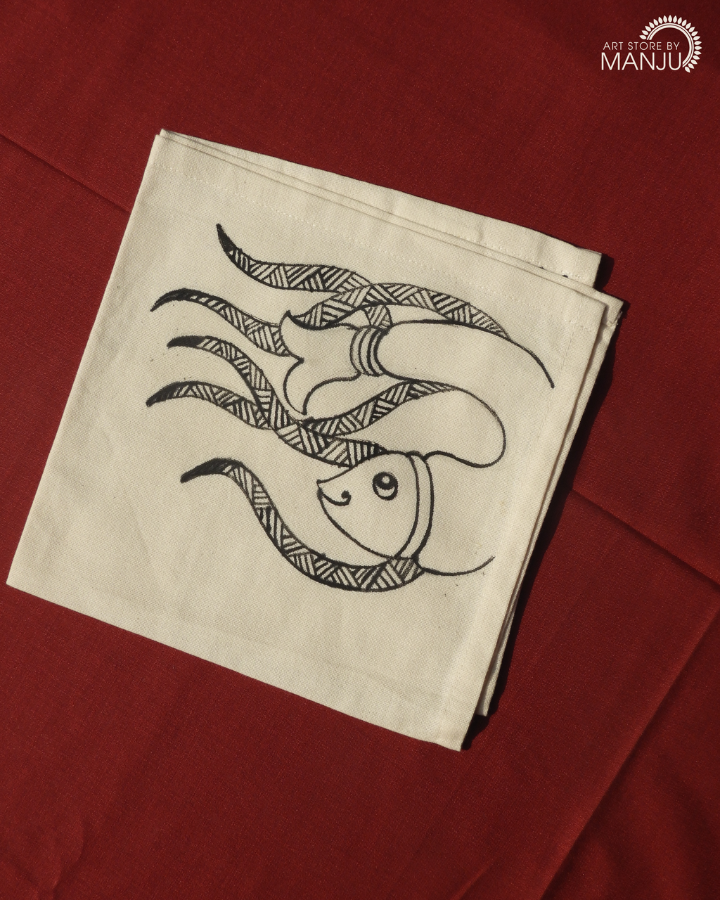Gond Cloth Napkins (Set of 2)