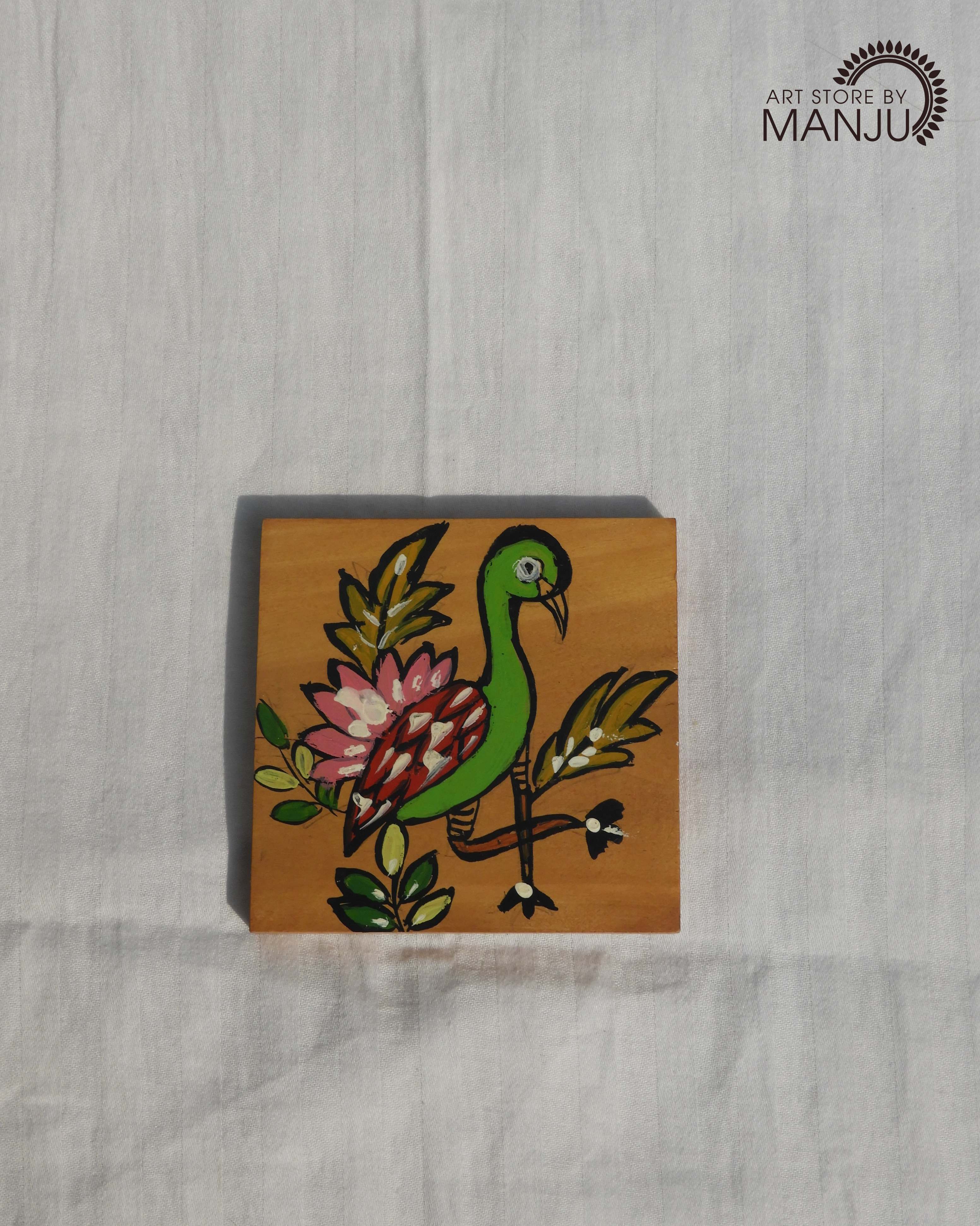 Artistic Wooden Coasters