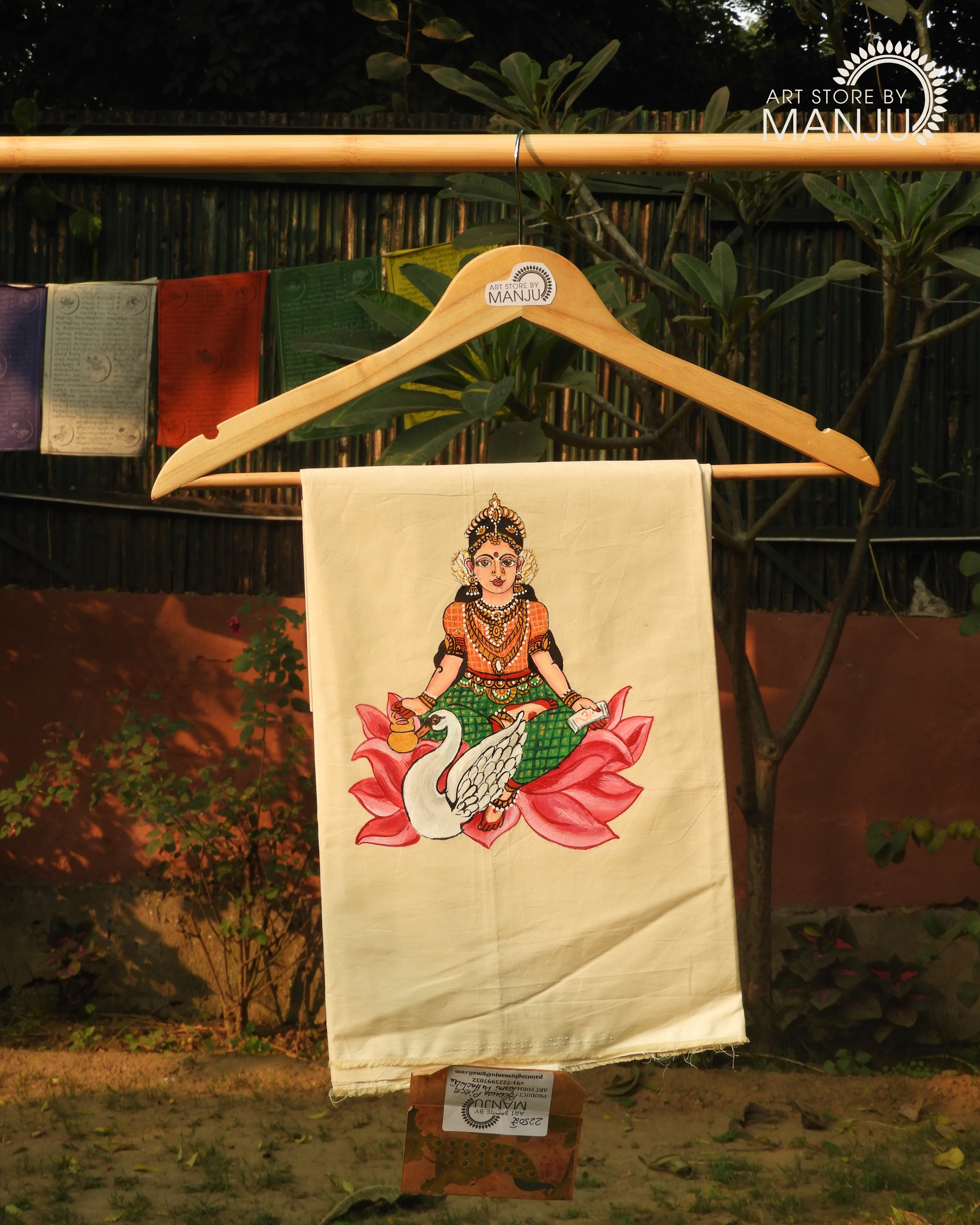 Patta Chitra Saraswati JI Blouse (Unstiched)