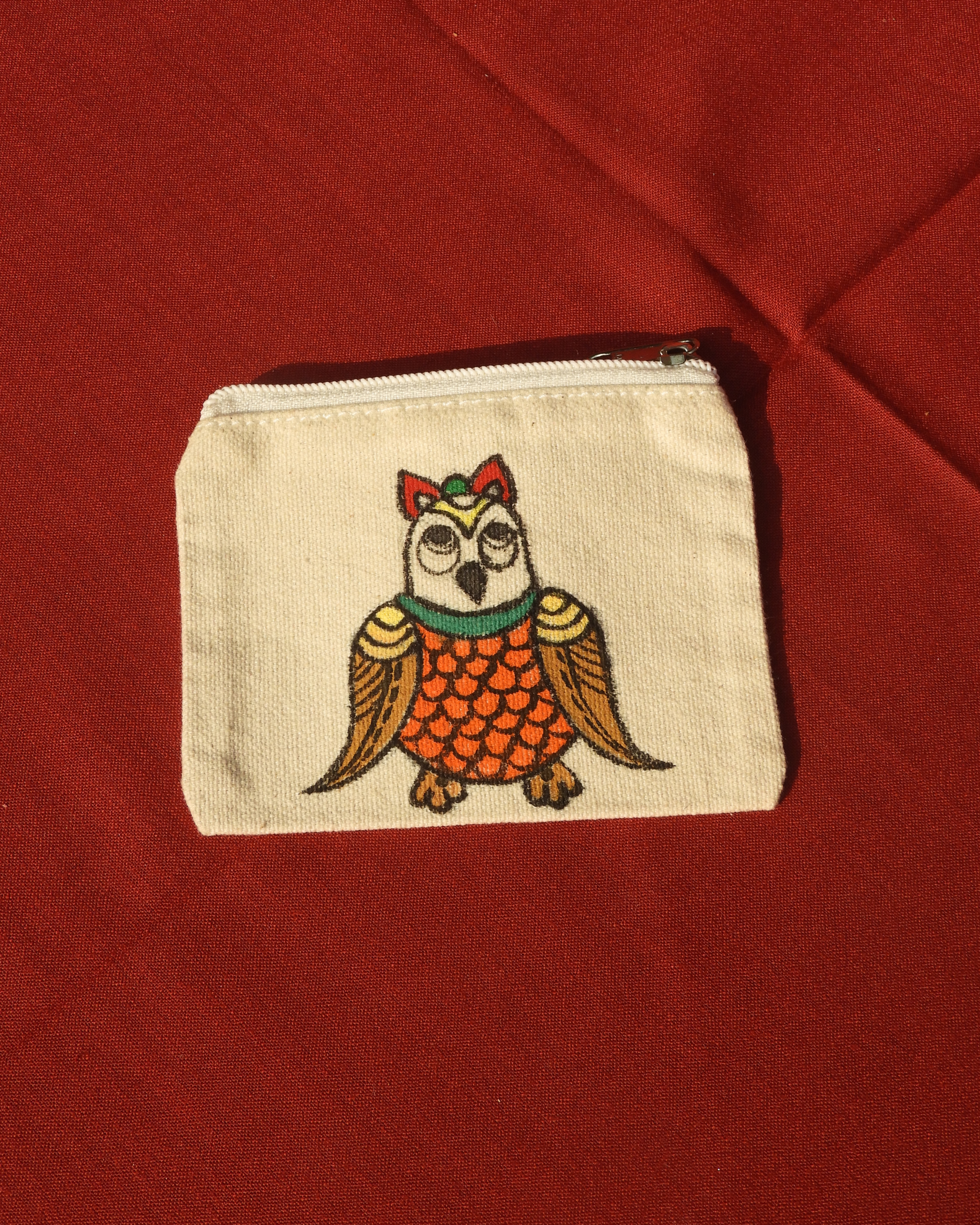 Gond Owl Pouch