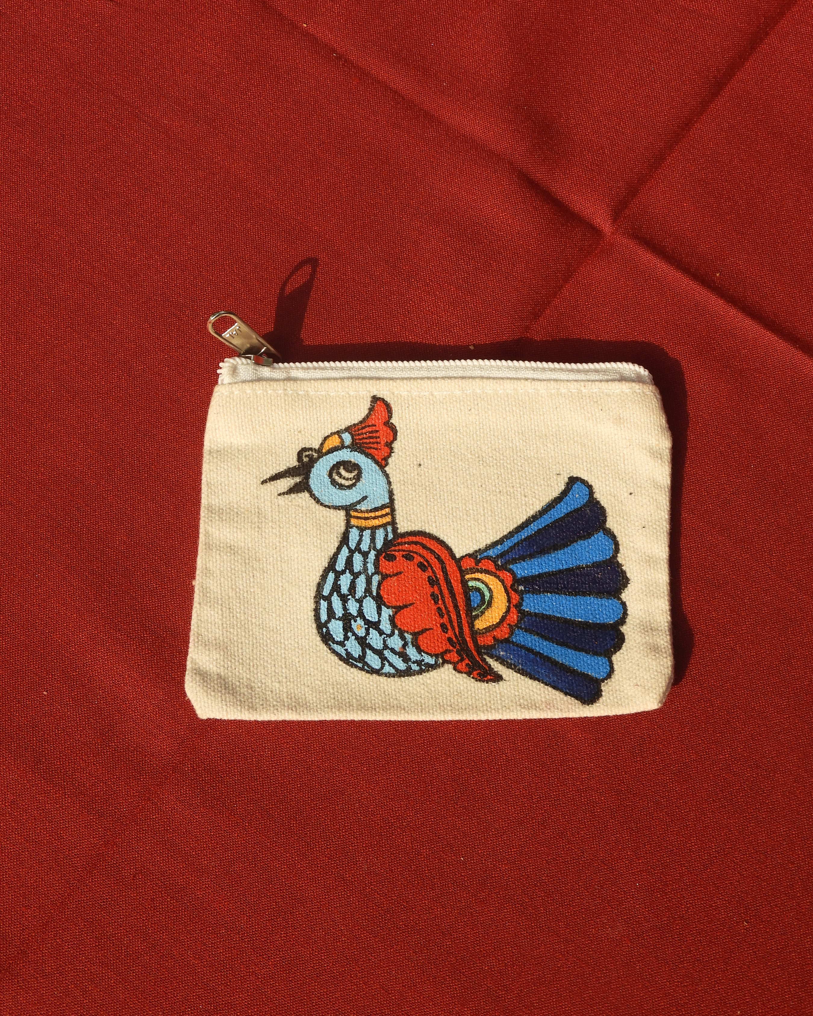 Gond Peacock Pouch