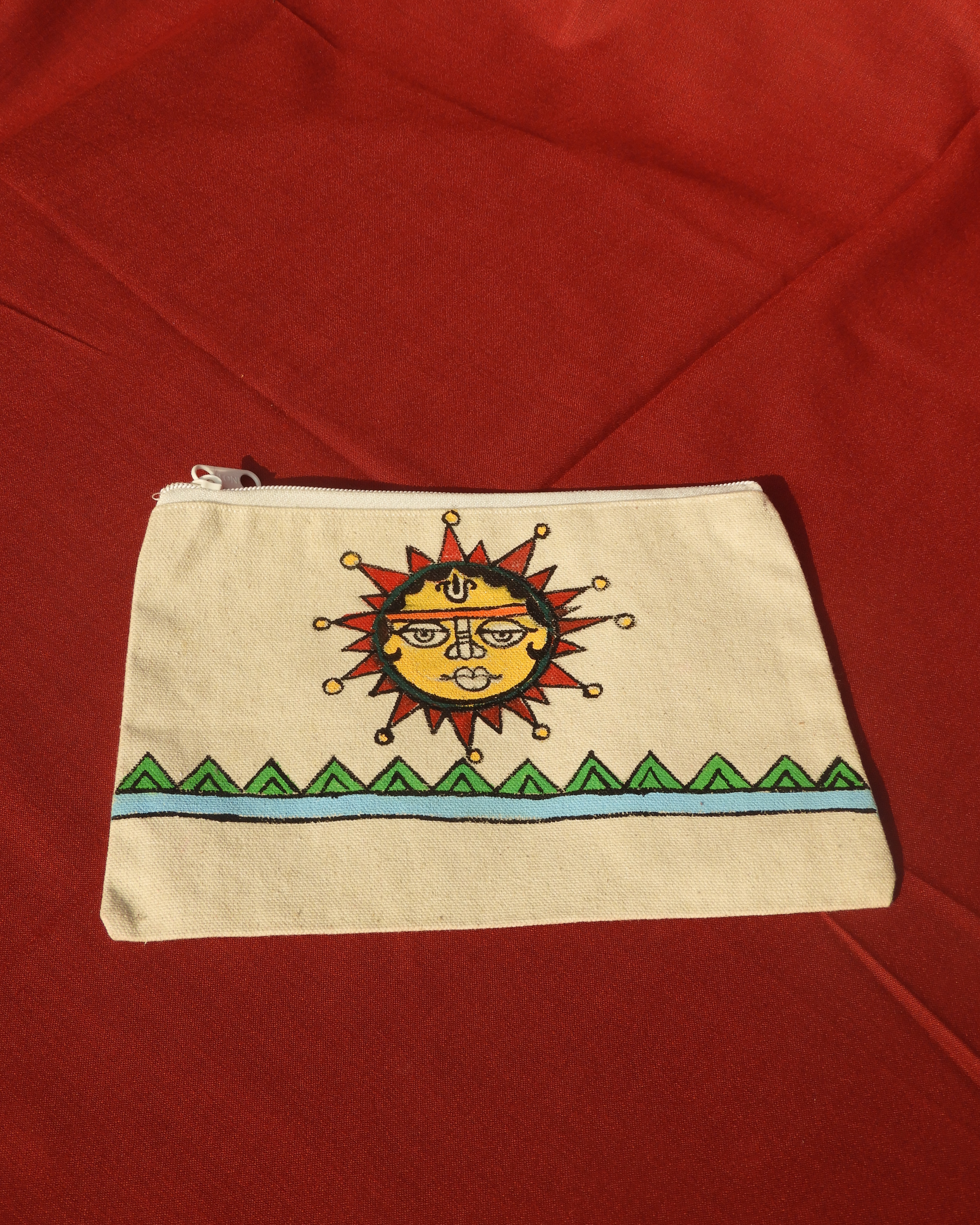 Madhubani Sun Pouch